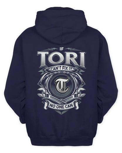 TORI AP81-K4-626 - Personalized Ahmed Quote Apparel “If Ahmed Can't Fix It, No One Can” - Unisex Hoodie - Navy