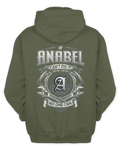 ANABEL AP81-K4-626 - Personalized Ahmed Quote Apparel “If Ahmed Can't Fix It, No One Can” - Unisex Hoodie - Military Green