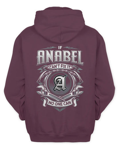 ANABEL AP81-K4-626 - Personalized Ahmed Quote Apparel “If Ahmed Can't Fix It, No One Can” - Unisex Hoodie - Maroon
