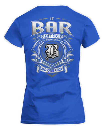 BAR AP81-K4-626 - Personalized Ahmed Quote Apparel “If Ahmed Can't Fix It, No One Can” - Women's Standard T-Shirt - Royal