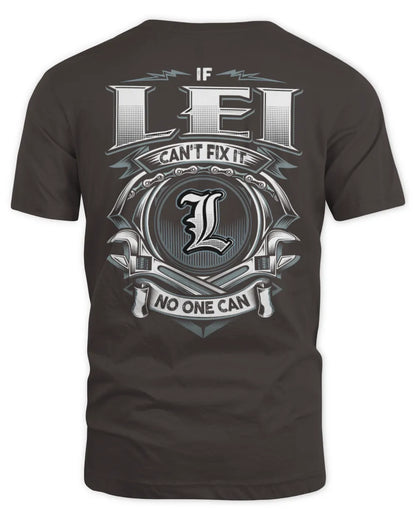 LEI AP81-K4-626 - Personalized Ahmed Quote Apparel “If Ahmed Can't Fix It, No One Can” - Unisex Standard T-Shirt - Dark Chocolate