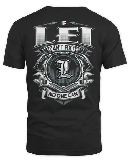 LEI AP81-K4-626 - Personalized Ahmed Quote Apparel “If Ahmed Can't Fix It, No One Can” - Unisex Standard T-Shirt - Black
