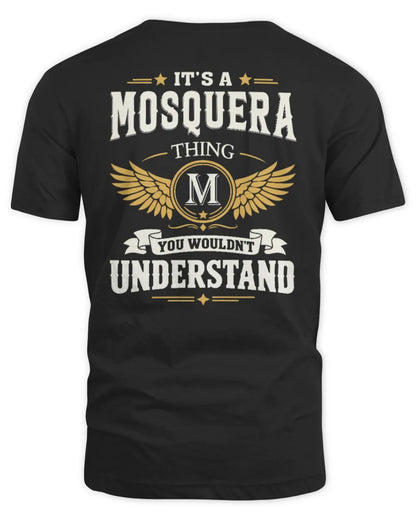 MOSQUERA KT06-M008 It’s a [NAME] Thing – You Wouldn’t Understand | Personalized Vintage T-Shirt - Unisex Standard T-Shirt - Black