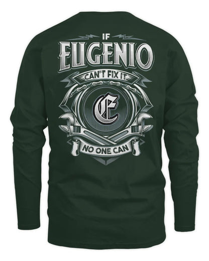 EUGENIO AP81-K4-626 - Personalized Ahmed Quote Apparel “If Ahmed Can't Fix It, No One Can” - Men's Long Sleeved T-Shirt - Forest Green