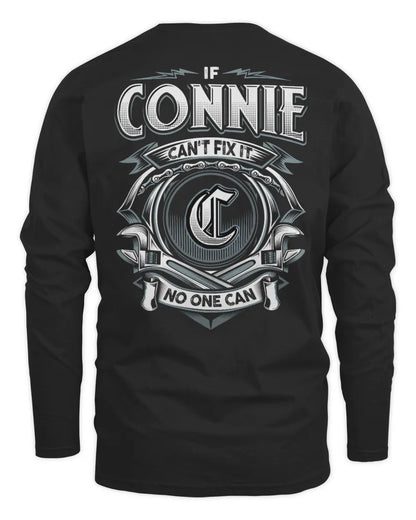 CONNIE AP81-K4-626 - Personalized Ahmed Quote Apparel “If Ahmed Can't Fix It, No One Can” - Men's Long Sleeved T-Shirt - Black