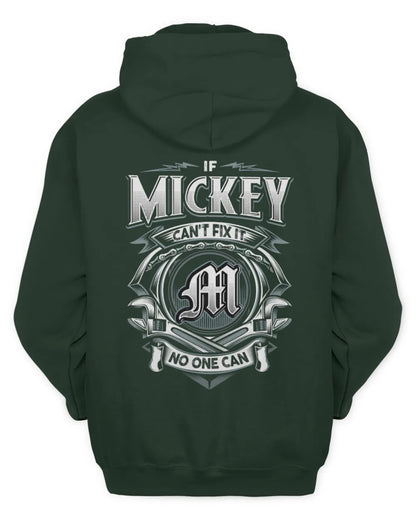 MICKEY AP81-K4-626 - Personalized Ahmed Quote Apparel “If Ahmed Can't Fix It, No One Can” - Unisex Hoodie - Forest Green