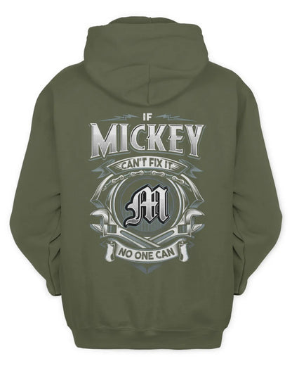 MICKEY AP81-K4-626 - Personalized Ahmed Quote Apparel “If Ahmed Can't Fix It, No One Can” - Unisex Hoodie - Military Green