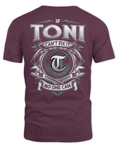 TONI AP81-K4-626 - Personalized Ahmed Quote Apparel “If Ahmed Can't Fix It, No One Can” - Unisex Standard T-Shirt - Maroon