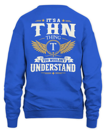THN KT06-M008 It’s a [NAME] Thing – You Wouldn’t Understand | Personalized Vintage T-Shirt - Unisex Sweatshirt - Royal