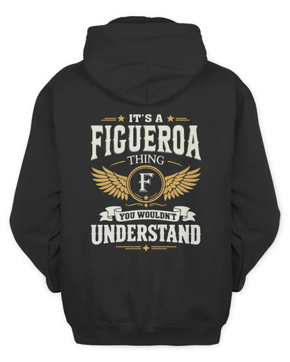 FIGUEROA KT06-M008 It’s a [NAME] Thing – You Wouldn’t Understand | Personalized Vintage T-Shirt - Unisex Hoodie - Black
