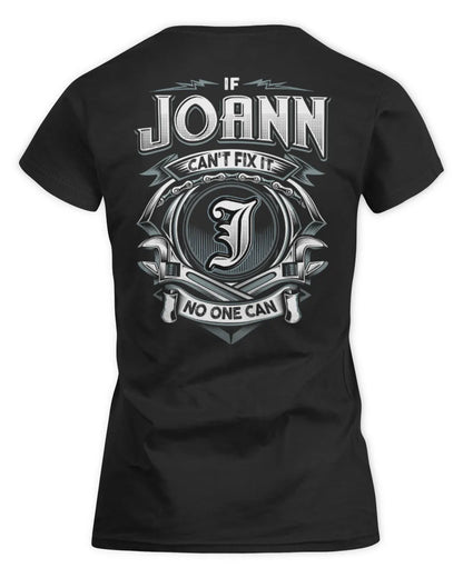 JOANN AP81-K4-626 - Personalized Ahmed Quote Apparel “If Ahmed Can't Fix It, No One Can” - Women's Standard T-Shirt - Black