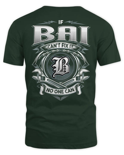 BAI AP81-K4-626 - Personalized Ahmed Quote Apparel “If Ahmed Can't Fix It, No One Can” - Unisex Standard T-Shirt - Forest Green
