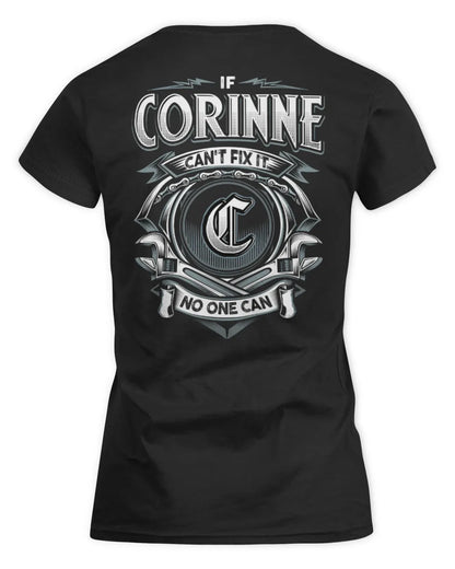 CORINNE AP81-K4-626 - Personalized Ahmed Quote Apparel “If Ahmed Can't Fix It, No One Can” - Women's Standard T-Shirt - Black