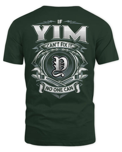 YIM AP81-K4-626 - Personalized Ahmed Quote Apparel “If Ahmed Can't Fix It, No One Can” - Unisex Standard T-Shirt - Forest Green