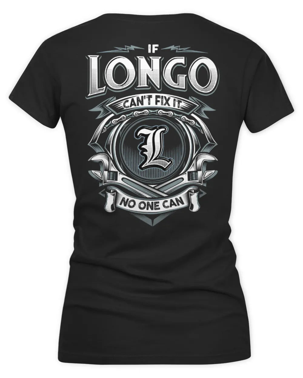 LONGO AP81-K4-626 - Personalized Ahmed Quote Apparel “If Ahmed Can't Fix It, No One Can” - Women's V-Neck T-Shirt - Black