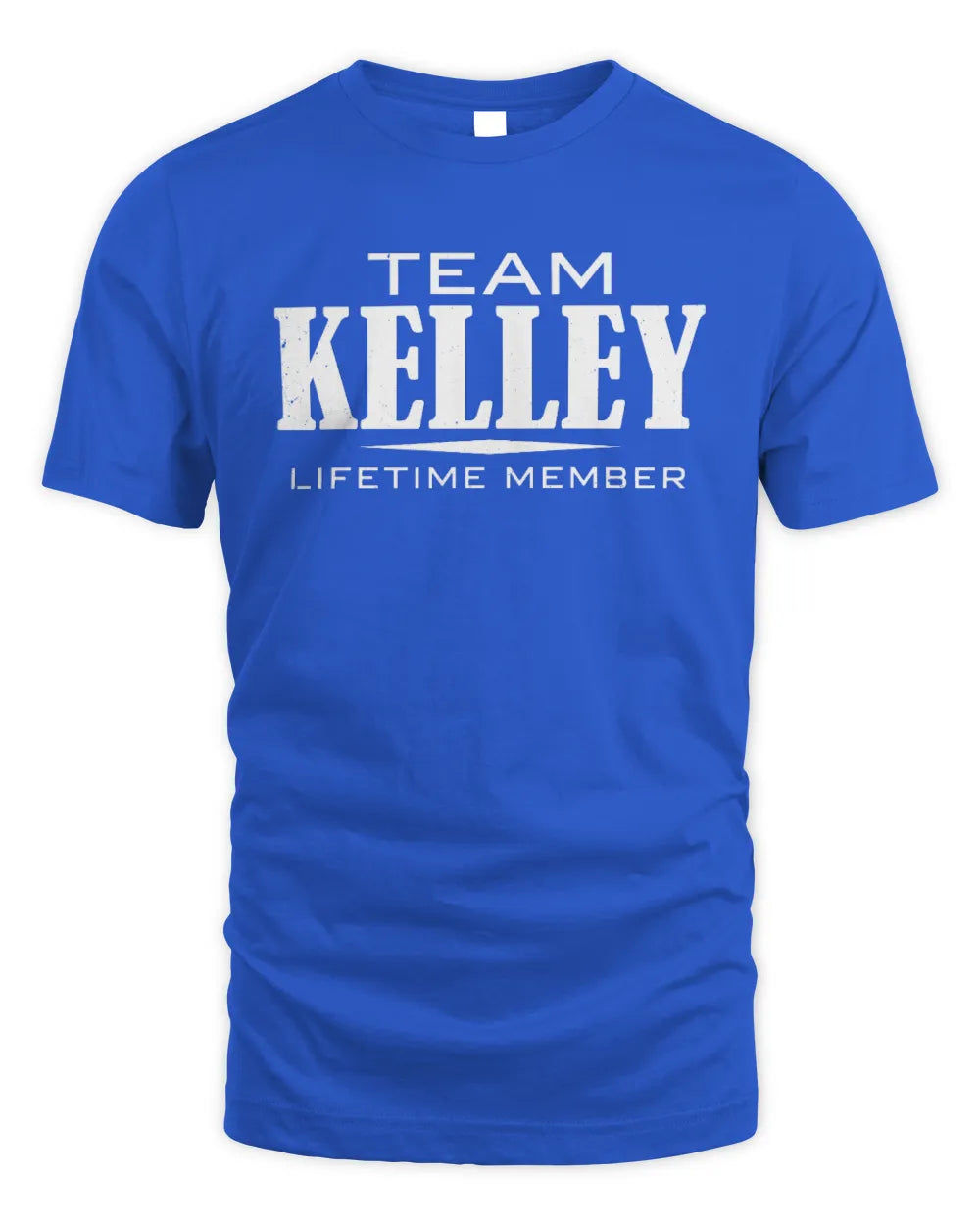 KELLEY BL62-K4-128 - Personalized “Team NAME Lifetime Member” - Unisex Standard T-Shirt - Royal