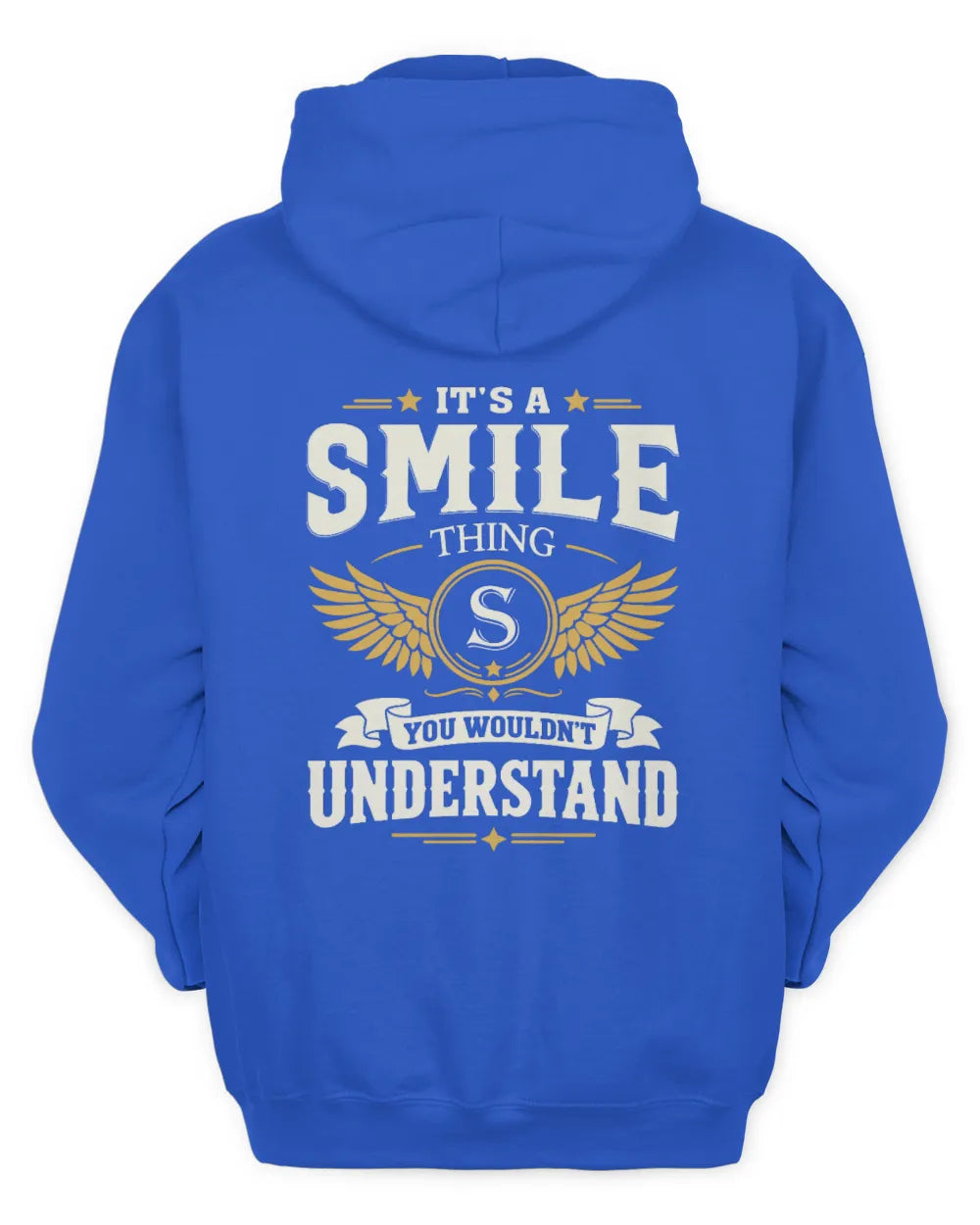 SMILE KT06-M008 It’s a [NAME] Thing – You Wouldn’t Understand | Personalized Vintage T-Shirt - Unisex Hoodie - Royal