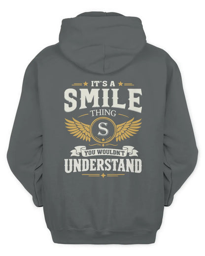 SMILE KT06-M008 It’s a [NAME] Thing – You Wouldn’t Understand | Personalized Vintage T-Shirt - Unisex Hoodie - Charcoal