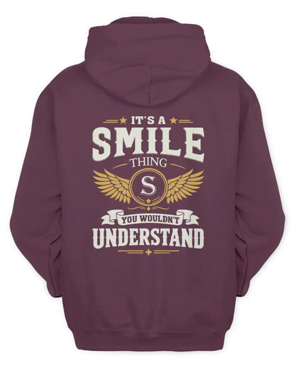 SMILE KT06-M008 It’s a [NAME] Thing – You Wouldn’t Understand | Personalized Vintage T-Shirt - Unisex Hoodie - Maroon