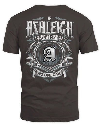 ASHLEIGH AP81-K4-626 - Personalized Ahmed Quote Apparel “If Ahmed Can't Fix It, No One Can” - Unisex Standard T-Shirt - Dark Chocolate