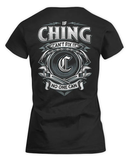 CHING AP81-K4-626 - Personalized Ahmed Quote Apparel “If Ahmed Can't Fix It, No One Can” - Women's Standard T-Shirt - Black