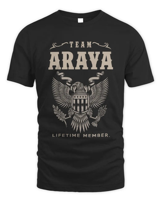 ARAYA TP06-K82 – Personalized Classic Style Apparel “Team NAME Lifetime Member”