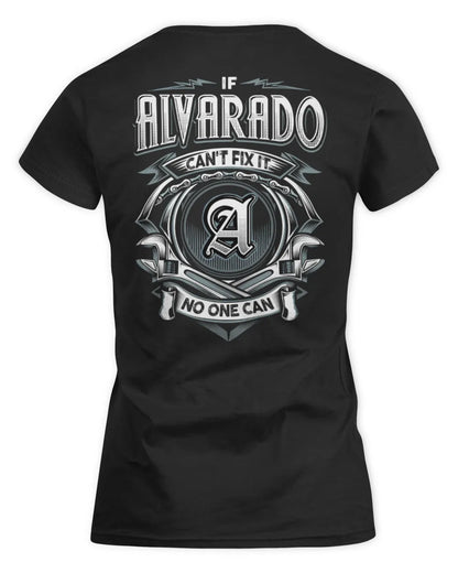 ALVARADO AP81-K4-626 - Personalized Ahmed Quote Apparel “If Ahmed Can't Fix It, No One Can” - Women's Standard T-Shirt - Black