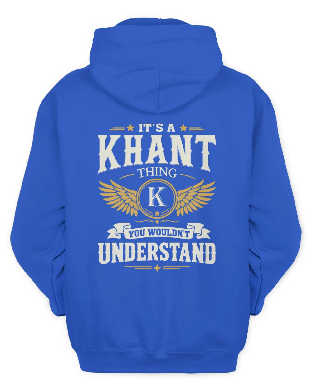 KHANT KT06-M008 It’s a [NAME] Thing – You Wouldn’t Understand | Personalized Vintage T-Shirt - Unisex Hoodie - Royal