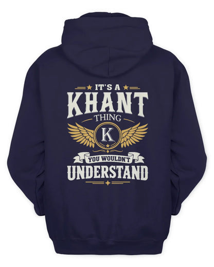 KHANT KT06-M008 It’s a [NAME] Thing – You Wouldn’t Understand | Personalized Vintage T-Shirt - Unisex Hoodie - Navy
