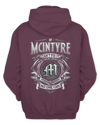 MCINTYRE AP81-K4-626 - Personalized Ahmed Quote Apparel “If Ahmed Can't Fix It, No One Can” - Unisex Hoodie - Maroon