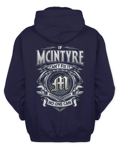 MCINTYRE AP81-K4-626 - Personalized Ahmed Quote Apparel “If Ahmed Can't Fix It, No One Can” - Unisex Hoodie - Navy