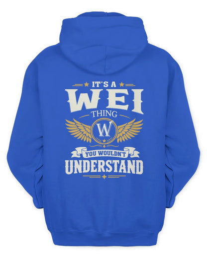 WEI KT06-M008 It’s a [NAME] Thing – You Wouldn’t Understand | Personalized Vintage T-Shirt - Unisex Hoodie - Royal