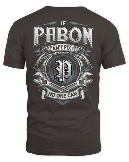 PABON AP81-K4-626 - Personalized Ahmed Quote Apparel “If Ahmed Can't Fix It, No One Can” - Unisex Standard T-Shirt - Dark Chocolate