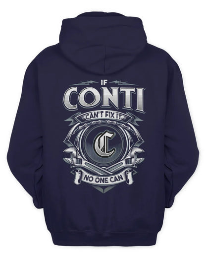 CONTI AP81-K4-626 - Personalized Ahmed Quote Apparel “If Ahmed Can't Fix It, No One Can” - Unisex Hoodie - Navy