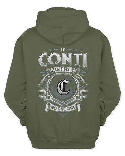 CONTI AP81-K4-626 - Personalized Ahmed Quote Apparel “If Ahmed Can't Fix It, No One Can” - Unisex Hoodie - Military Green
