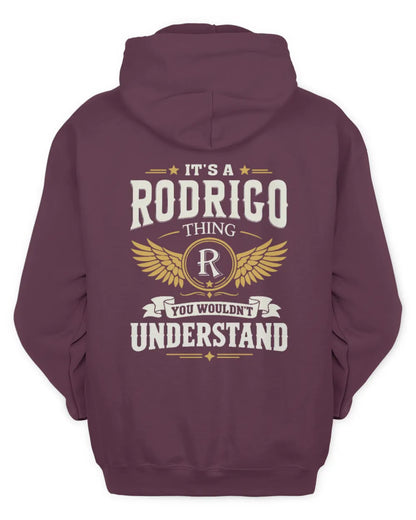 RODRIGO KT06-M008 It’s a [NAME] Thing – You Wouldn’t Understand | Personalized Vintage T-Shirt - Unisex Hoodie - Maroon
