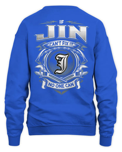 JIN AP81-K4-626 - Personalized Ahmed Quote Apparel “If Ahmed Can't Fix It, No One Can” - Unisex Sweatshirt - Royal