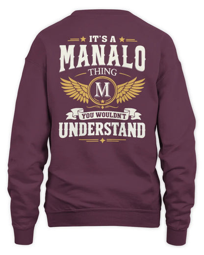 MANALO KT06-M008 It’s a [NAME] Thing – You Wouldn’t Understand | Personalized Vintage T-Shirt - Unisex Sweatshirt - Maroon
