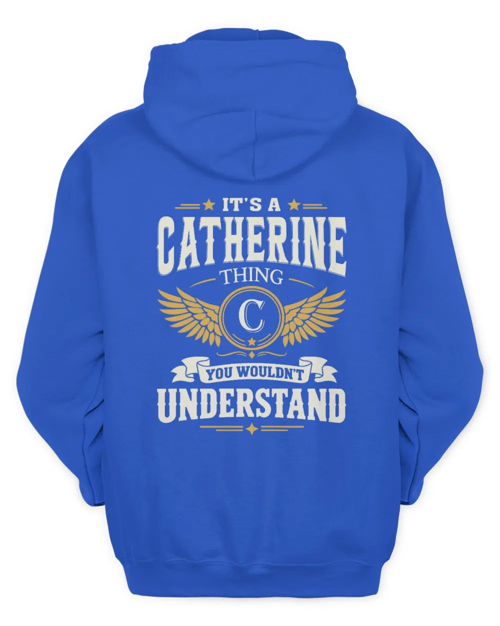 CATHERINE KT06-M008 It’s a [NAME] Thing – You Wouldn’t Understand | Personalized Vintage T-Shirt - Unisex Hoodie - Royal
