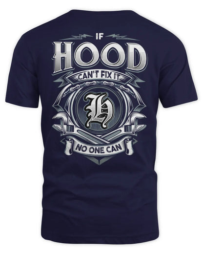 HOOD AP81-K4-626 - Personalized Ahmed Quote Apparel “If Ahmed Can't Fix It, No One Can” - Unisex Standard T-Shirt - Navy