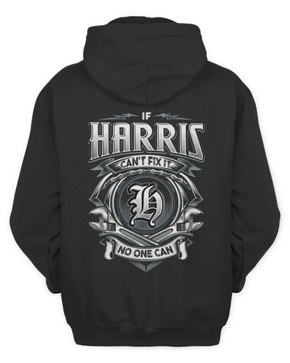 HARRIS AP81-K4-626 - Personalized Ahmed Quote Apparel “If Ahmed Can't Fix It, No One Can” - Unisex Hoodie - Black