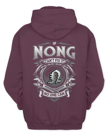 NONG AP81-K4-626 - Personalized Ahmed Quote Apparel “If Ahmed Can't Fix It, No One Can” - Unisex Hoodie - Maroon