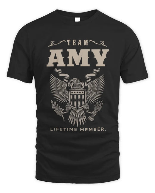 AMY TP06-K82 – Personalized Classic Style Apparel “Team NAME Lifetime Member”