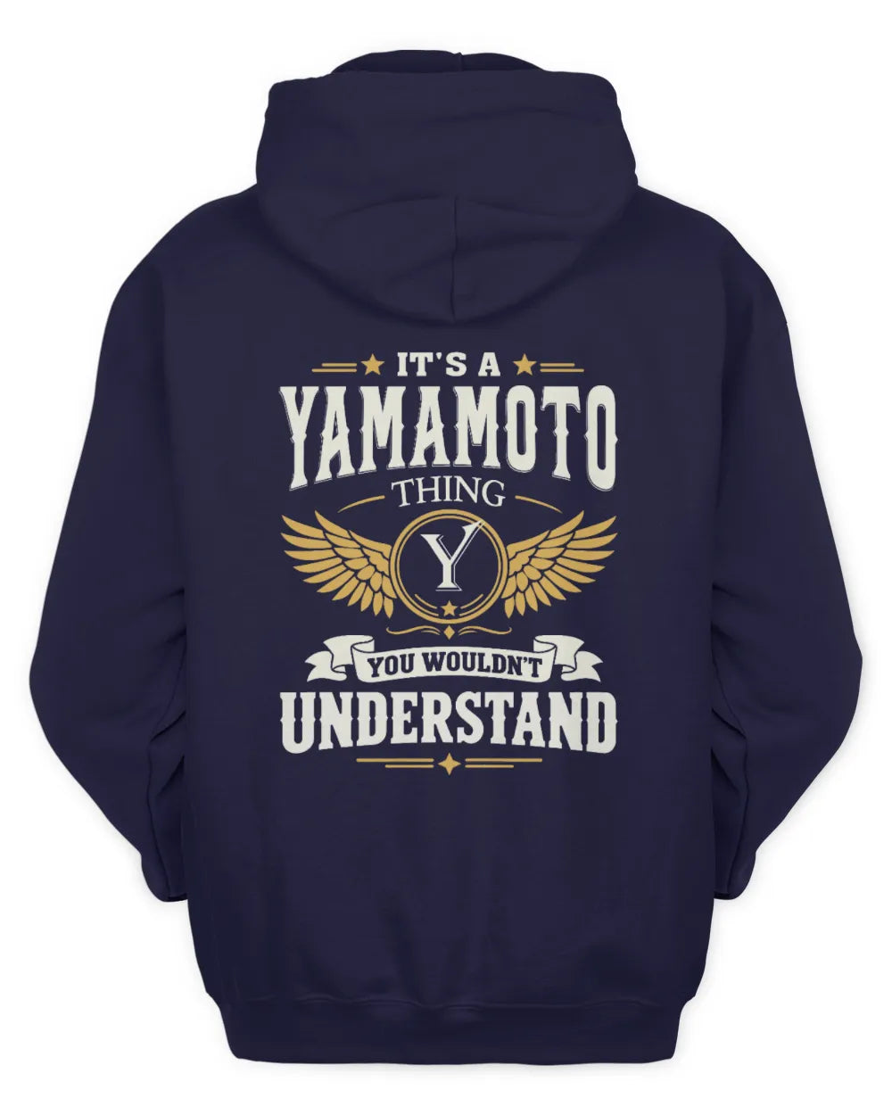 YAMAMOTO KT06-M008 It’s a [NAME] Thing – You Wouldn’t Understand | Personalized Vintage T-Shirt - Unisex Hoodie - Navy
