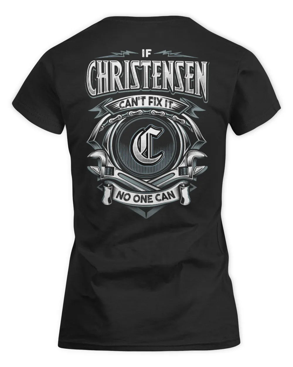 CHRISTENSEN AP81-K4-626 - Personalized Ahmed Quote Apparel “If Ahmed Can't Fix It, No One Can” - Women's Standard T-Shirt - Black