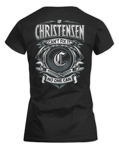 CHRISTENSEN AP81-K4-626 - Personalized Ahmed Quote Apparel “If Ahmed Can't Fix It, No One Can” - Women's Standard T-Shirt - Black
