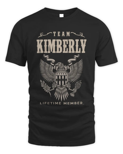 KIMBERLY TP06-K82 – Personalized Classic Style Apparel “Team NAME Lifetime Member”