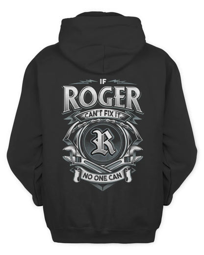 ROGER AP81-K4-626 - Personalized Ahmed Quote Apparel “If Ahmed Can't Fix It, No One Can” - Unisex Hoodie - Black