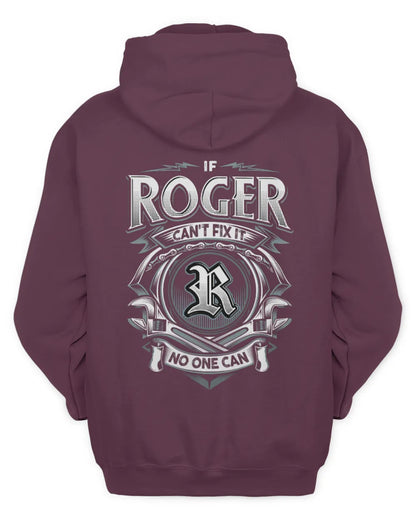 ROGER AP81-K4-626 - Personalized Ahmed Quote Apparel “If Ahmed Can't Fix It, No One Can” - Unisex Hoodie - Maroon