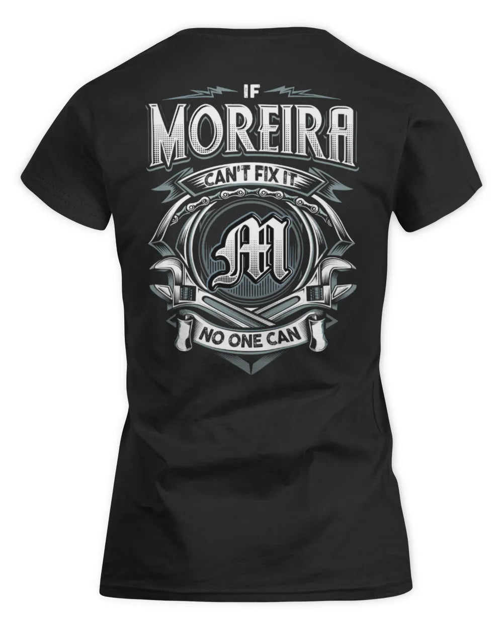 MOREIRA AP81-K4-626 - Personalized Ahmed Quote Apparel “If Ahmed Can't Fix It, No One Can” - Women's Standard T-Shirt - Black